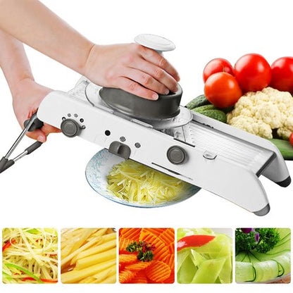 RYNX | Mandoline Vegetable Slicer – Professional Grater With Adjustable 304 Stainless Steel Blades