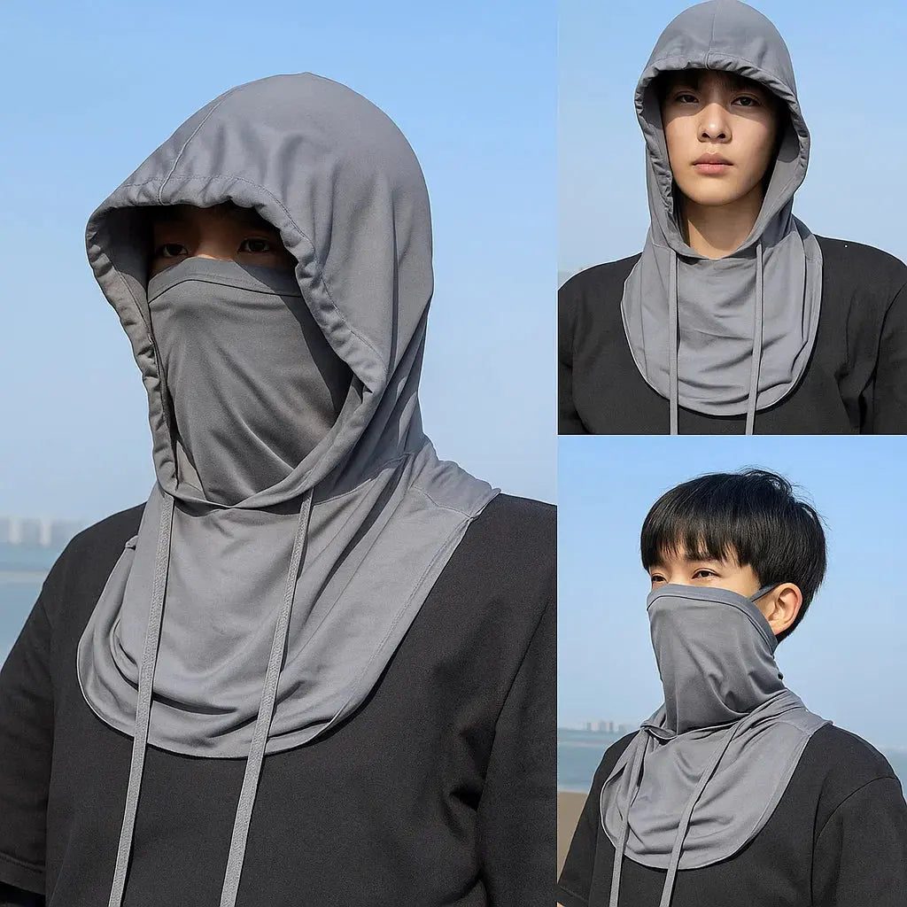 Rynx | Cooling Multifunction Balaclava — Sun PRedection with UPF 50 Dark gray