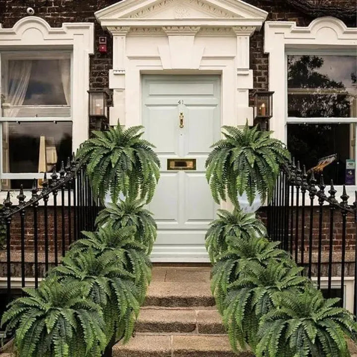 Rynx | Artificial Boston Fern Bundle - UV resistant & easy to care for (18 stems)