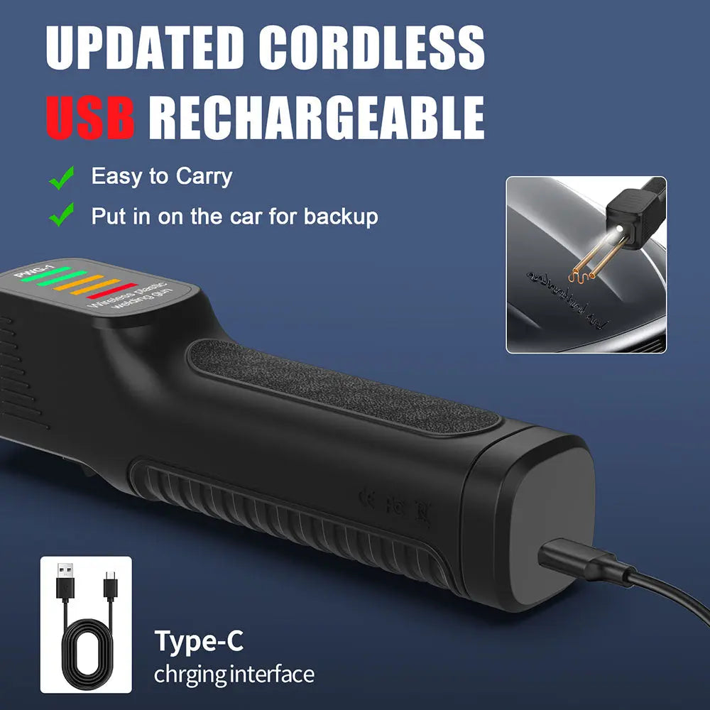 Rynx | Plastic Welding Machine – Rechargeable with 200 Clips