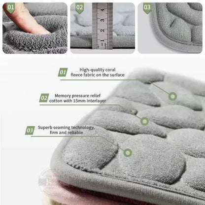 Rynx | Cozy soft bath mat – quick water absorption & non-slip