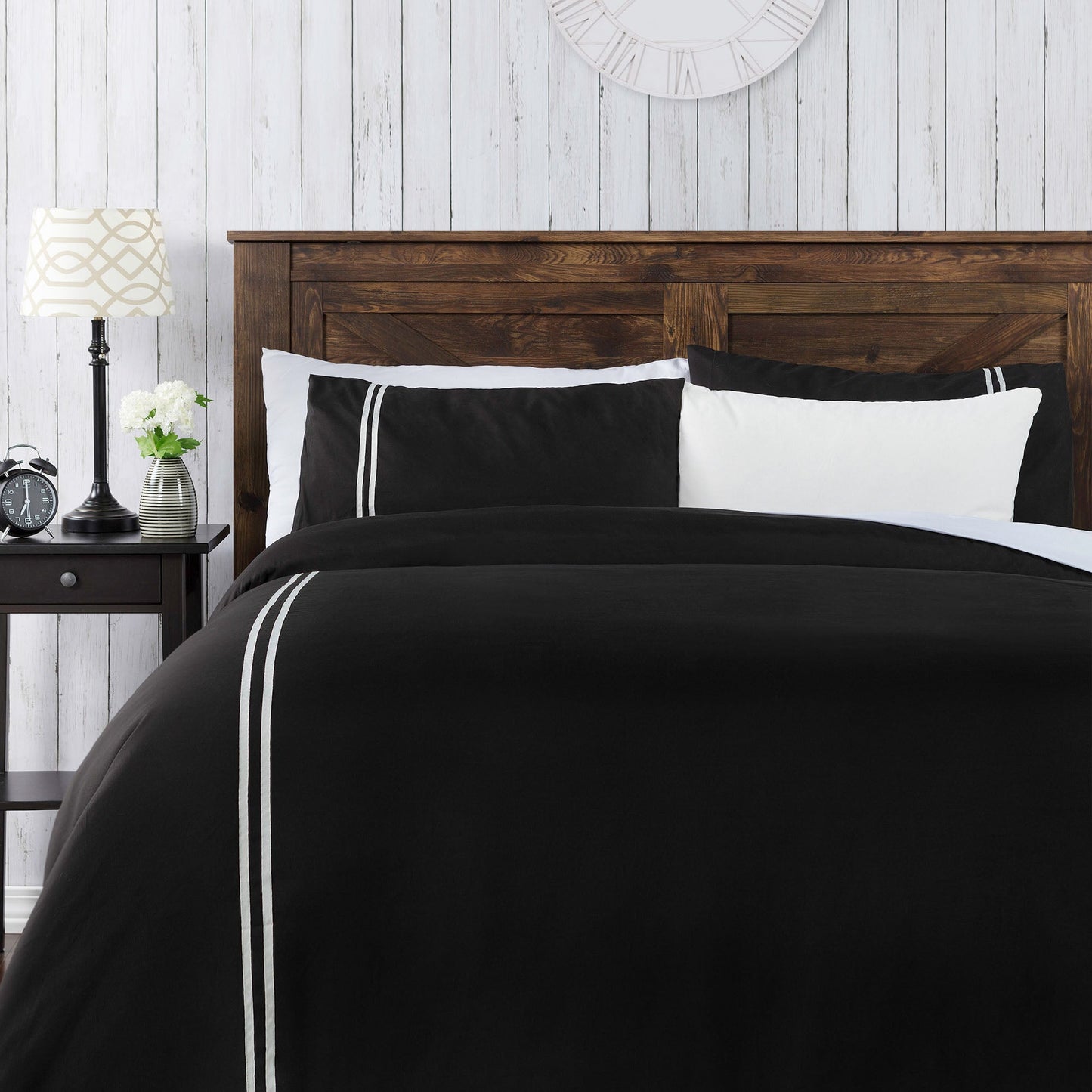Rynx | Bordered Ribbon Duvet Cover Set