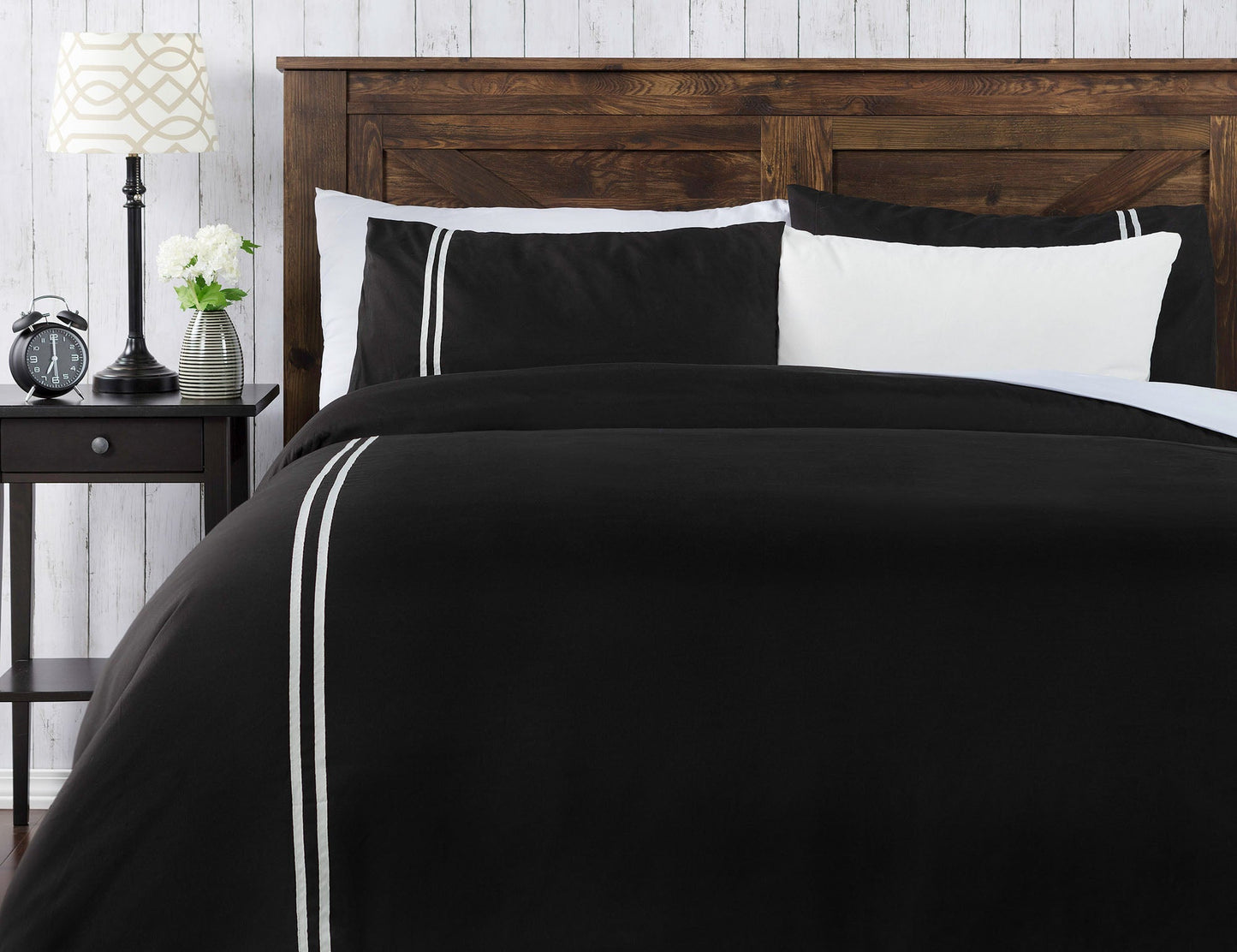 Rynx | Bordered Ribbon Duvet Cover Set