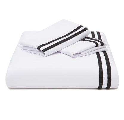 Rynx | Bordered Ribbon Duvet Cover Set