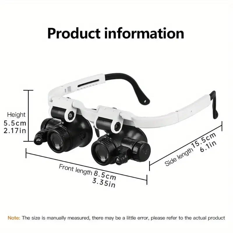 Rynx | LED magnifying glass – Hands-free precision with adjustable zoom