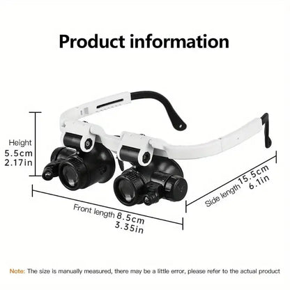 Rynx | LED magnifying glass – Hands-free precision with adjustable zoom