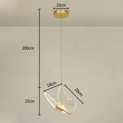 Rynx | LED Butterfly Pendant Lights - ButterLuxe