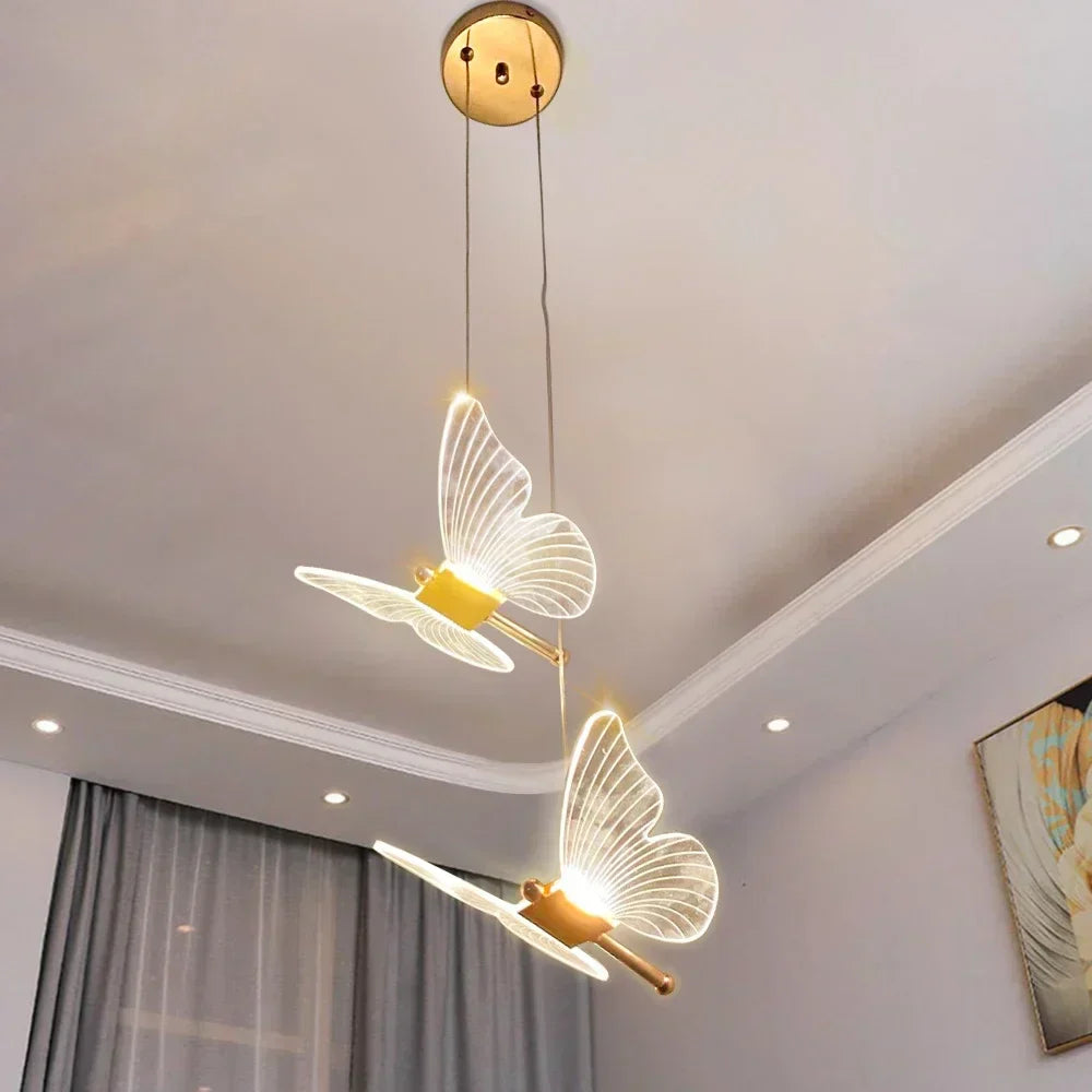 Rynx | LED Butterfly Pendant Lights - ButterLuxe