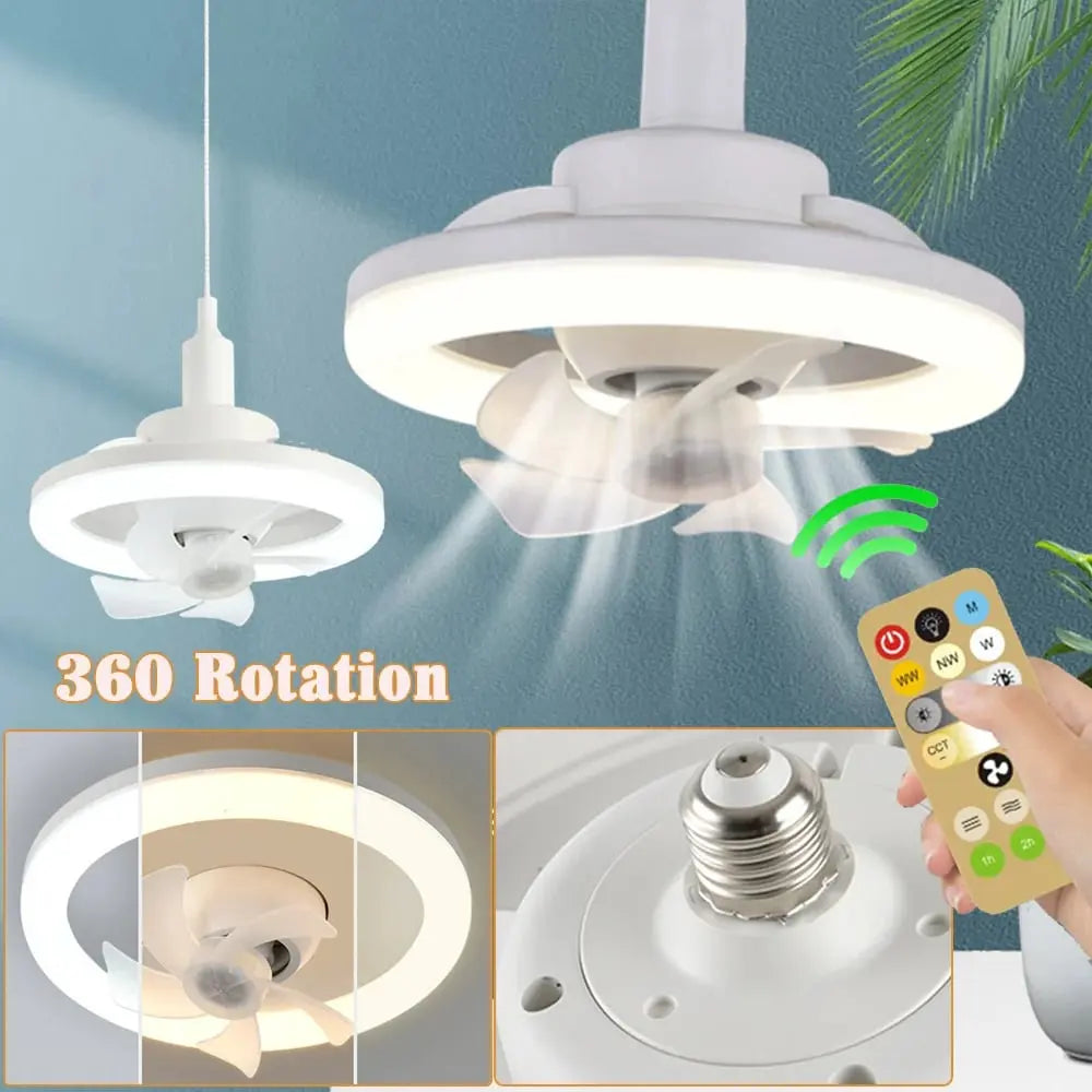Rynx | LED ceiling fan with remote control – Quiet & Stylish Cooling