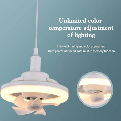 Rynx | LED ceiling fan with remote control – Quiet & Stylish Cooling
