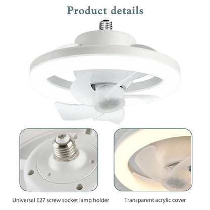 Rynx | LED ceiling fan with remote control – Quiet & Stylish Cooling