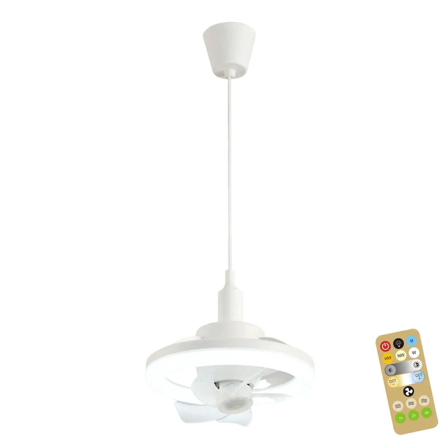 Rynx | LED ceiling fan with remote control – Quiet & Stylish Cooling