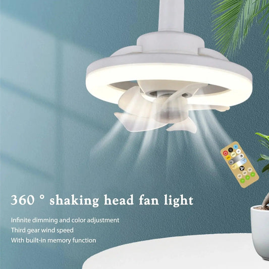 Rynx | LED ceiling fan with remote control – Quiet & Stylish Cooling