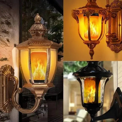 Rynx | LED Flame Light Bulb — Realistic Flame Light with Warm Ambiance
