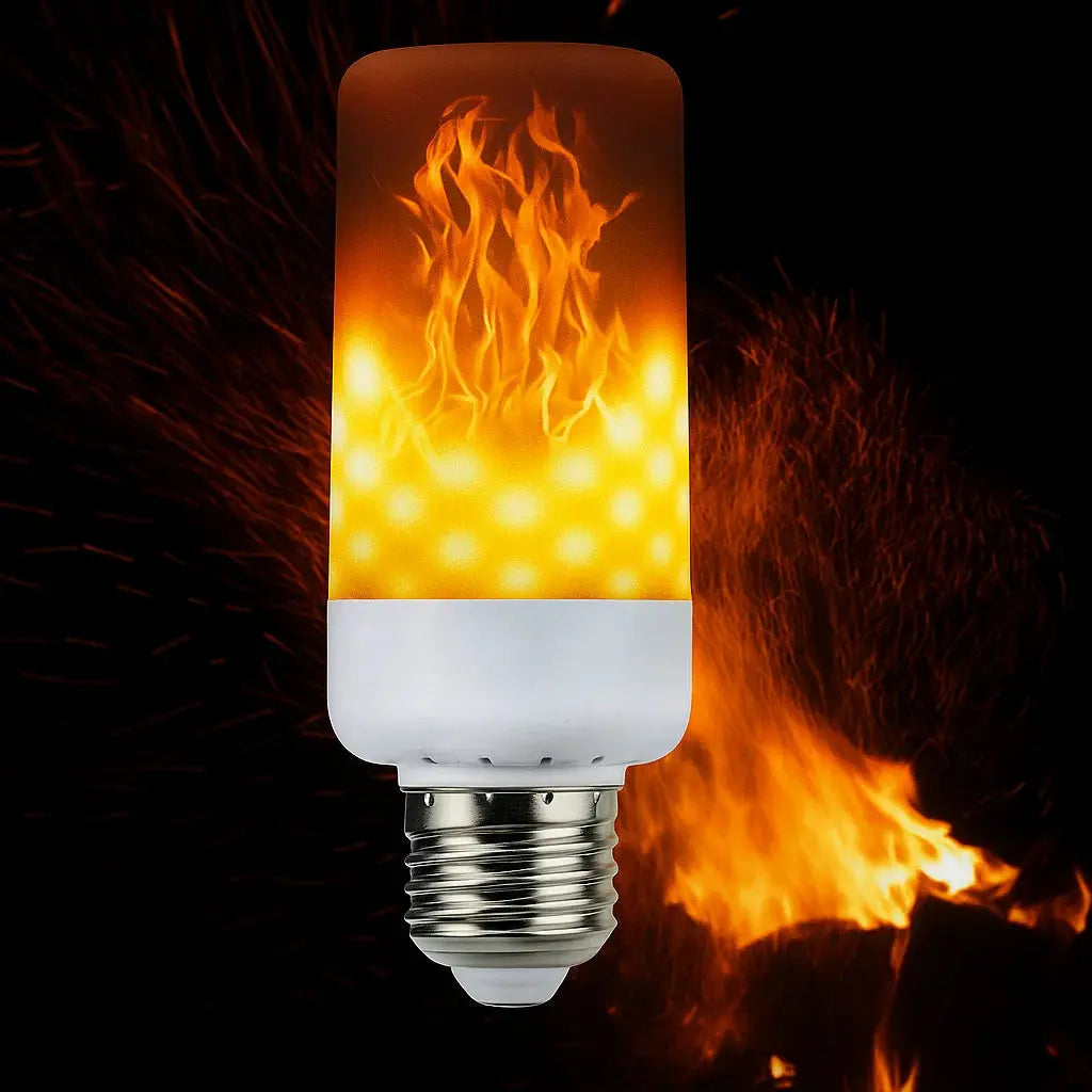 Rynx | LED Flame Light Bulb — Realistic Flame Light with Warm Ambiance