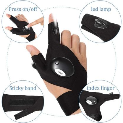 Rynx | Multifunctional Gloves with Flashlight