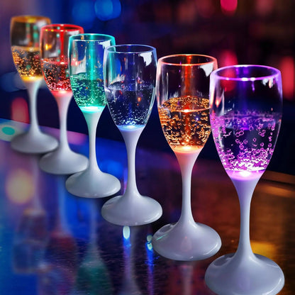 Rynx | LED Party-Illuminated Wine & Champagne Glasses