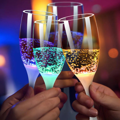 Rynx | LED Party-Illuminated Wine & Champagne Glasses