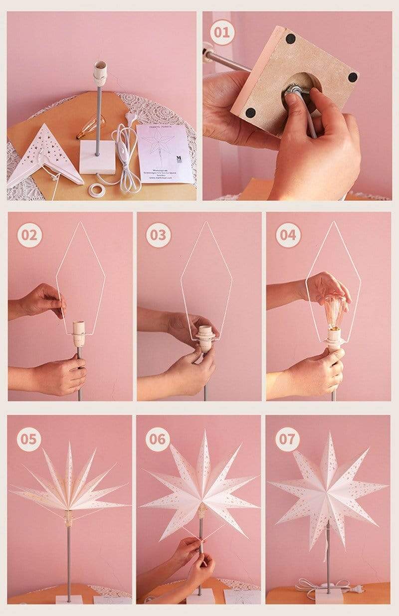 Rynx | - LED Star Lamp - Vibrant Atmosphere - Elegant Design