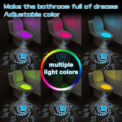 Rynx | LED Toilet Light with Motion Sensor – Practical Gift