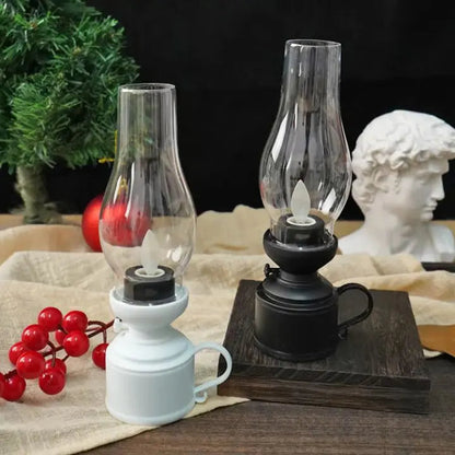 Rynx | LED Vintage Oil Lamp – Elegant Electronic Swing Candle
