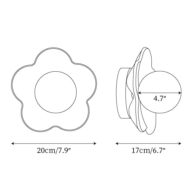 Rynx | La Fleur Plug In Wall Lamp