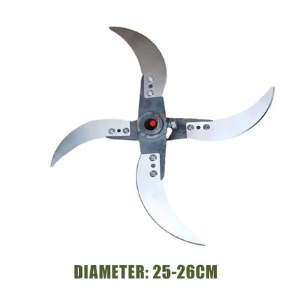 Rynx | Durable lawn shredder blade for agricultural home use (25–26 cm diameter)