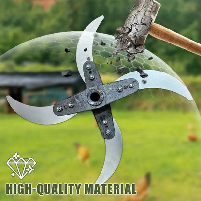 Rynx | Durable lawn shredder blade for agricultural home use (25–26 cm diameter)