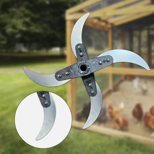 Rynx | Durable lawn shredder blade for agricultural home use (25–26 cm diameter)