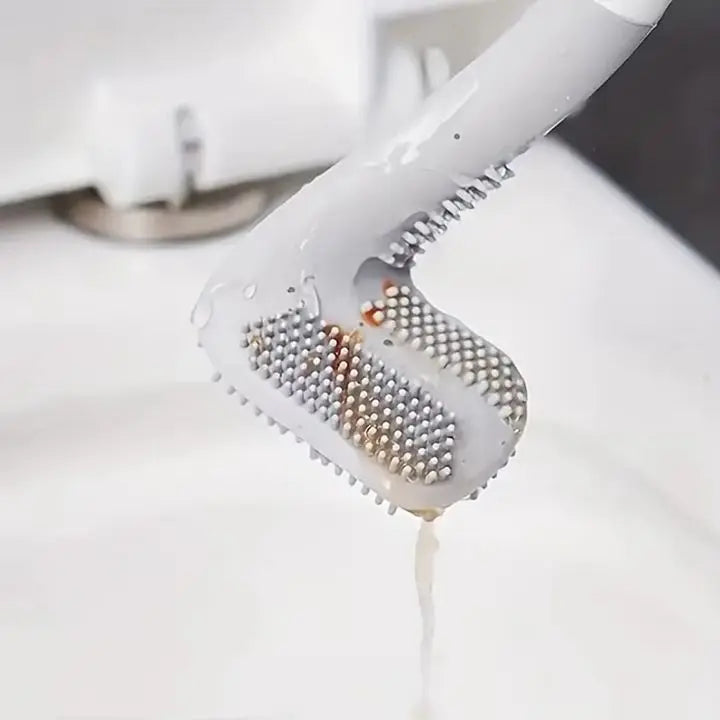 Rynx | Long-handled Silicone Toilet Brush
