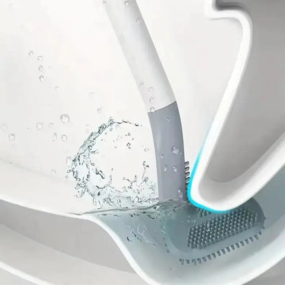 Rynx | Long-handled Silicone Toilet Brush