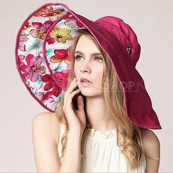 Rynx | Large Brim Floppy Foldable Roll Up Sun Hat - Sun Protection Rating of UPF 50+
