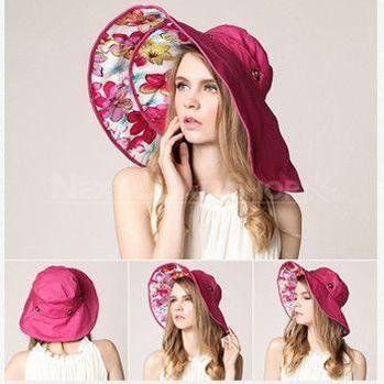 Rynx | Large Brim Floppy Foldable Roll Up Sun Hat - Sun Protection Rating of UPF 50+