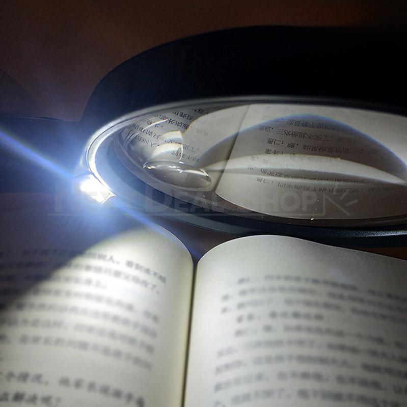 Rynx | Large Magnifying Glass with Light
