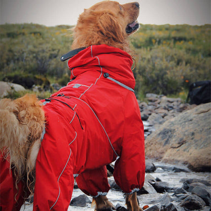 RYNX | Dog Outdoor Jacket Waterproof Adjustable Dog Rain Coat