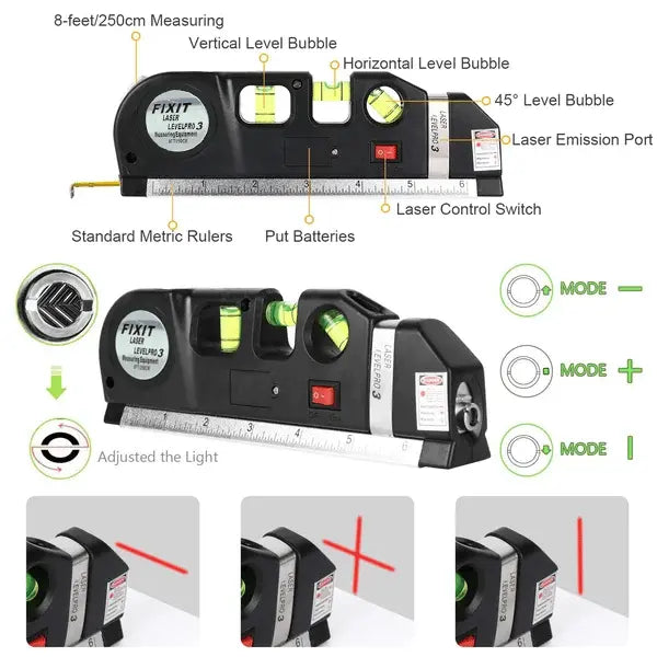 Rynx | Laser tool for precise measurements and alignments
