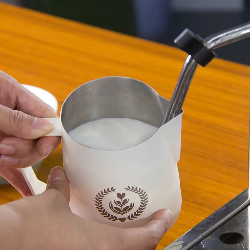 Rynx | Latte Art Milk Jug - Perfect for Cappuccino & Coffee