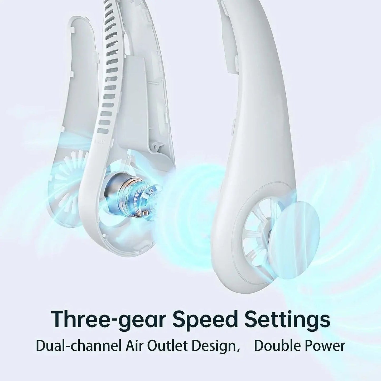Rynx | Silent Neck Fan – Hands-free, safe & ideal for summer activities