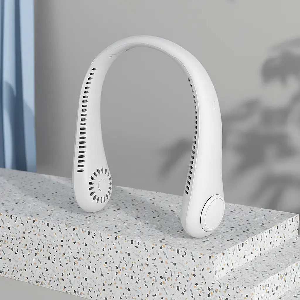 Rynx | Silent Neck Fan – Hands-free, safe & ideal for summer activities