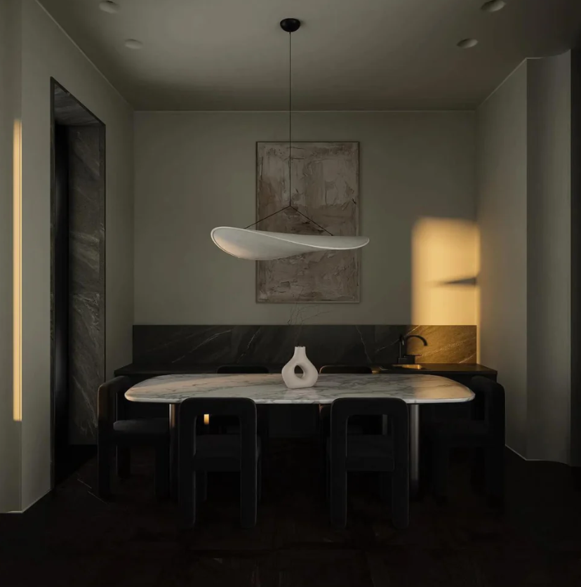 RYNX | Japandi Chandelier – Suspension In Japanese-Scandinavian Style | Zen And Elegant Atmosphere