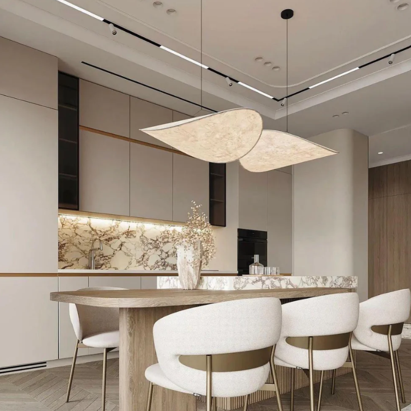 RYNX | Japandi Chandelier – Suspension In Japanese-Scandinavian Style | Zen And Elegant Atmosphere