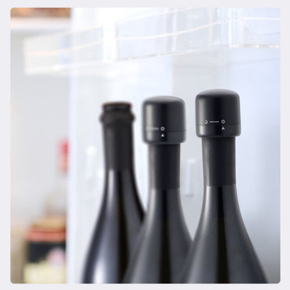 Rynx | Reusable Leak-Proof Silicone Stopper for Champagne and Wine Bottles