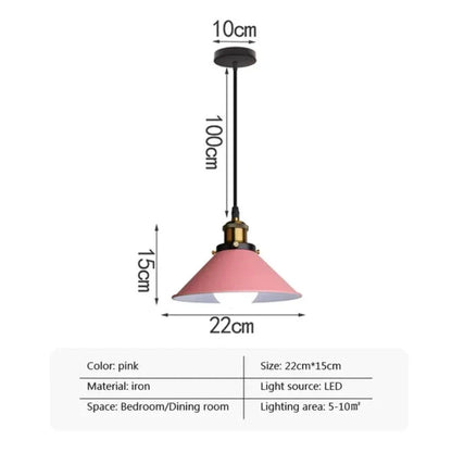 Rynx | Industrial Elegance - LED Horn Pendant lamp