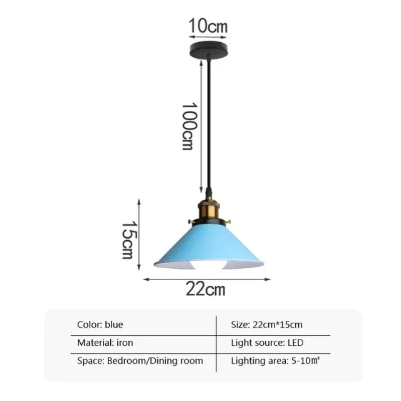 Rynx | Industrial Elegance - LED Horn Pendant lamp