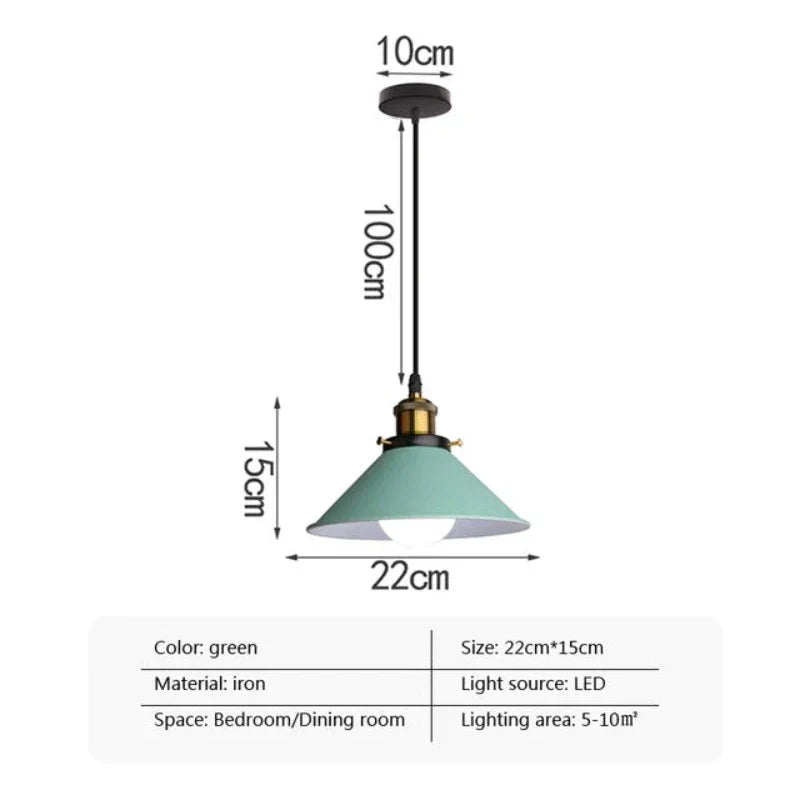 Rynx | Industrial Elegance - LED Horn Pendant lamp