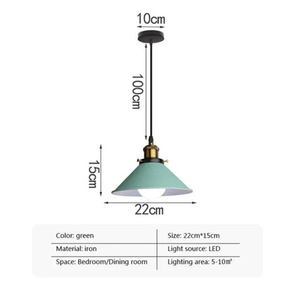 Rynx | Industrial Elegance - LED Horn Pendant lamp