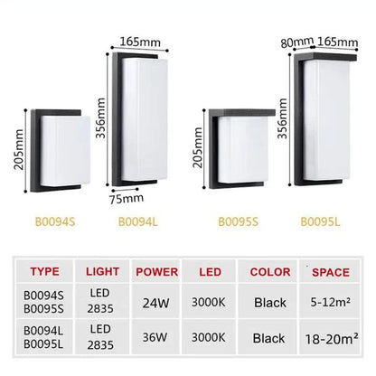 Rynx | Urbanspectra - Modern LED Outdoor Wall Lamps