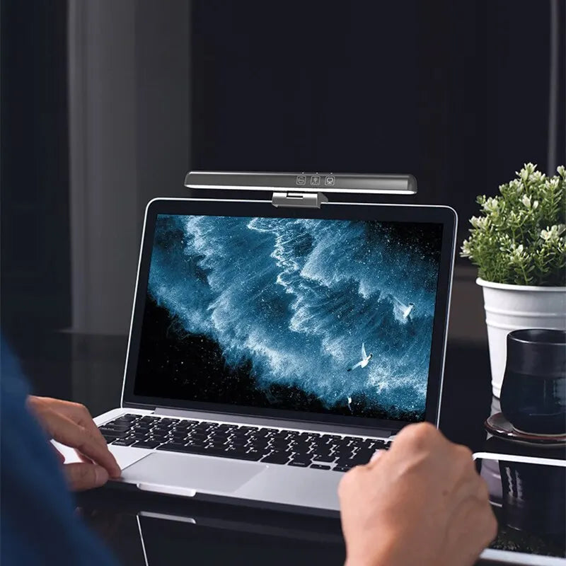 Rynx | ScreenGlow - LED Monitor Light with Eye Protection, Glare-Free Screen Light
