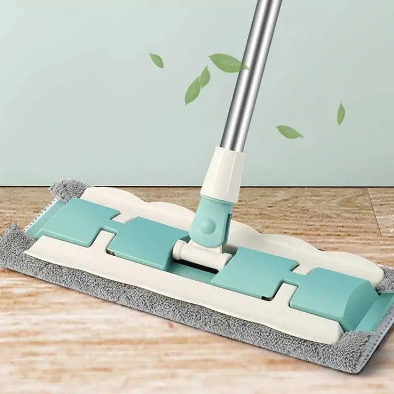 Rynx | Flat Mop with Stainless Steel Handle – Effortless Floor Cleaning without Bending