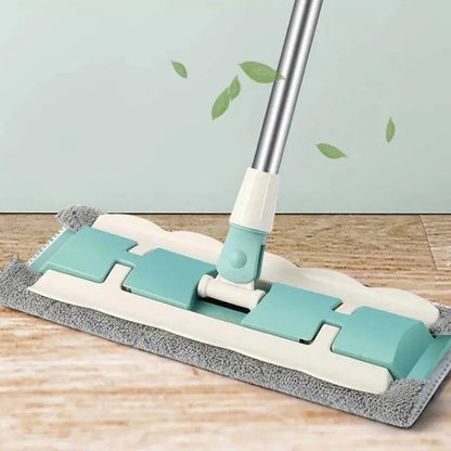 Rynx | Flat Mop with Stainless Steel Handle – Effortless Floor Cleaning without Bending